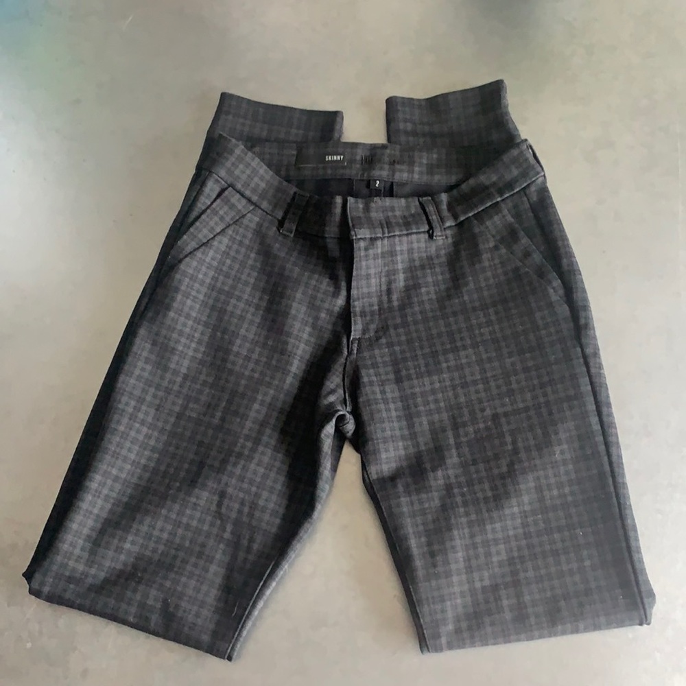 Kut from the Kloth Skinny Plaid Pants
